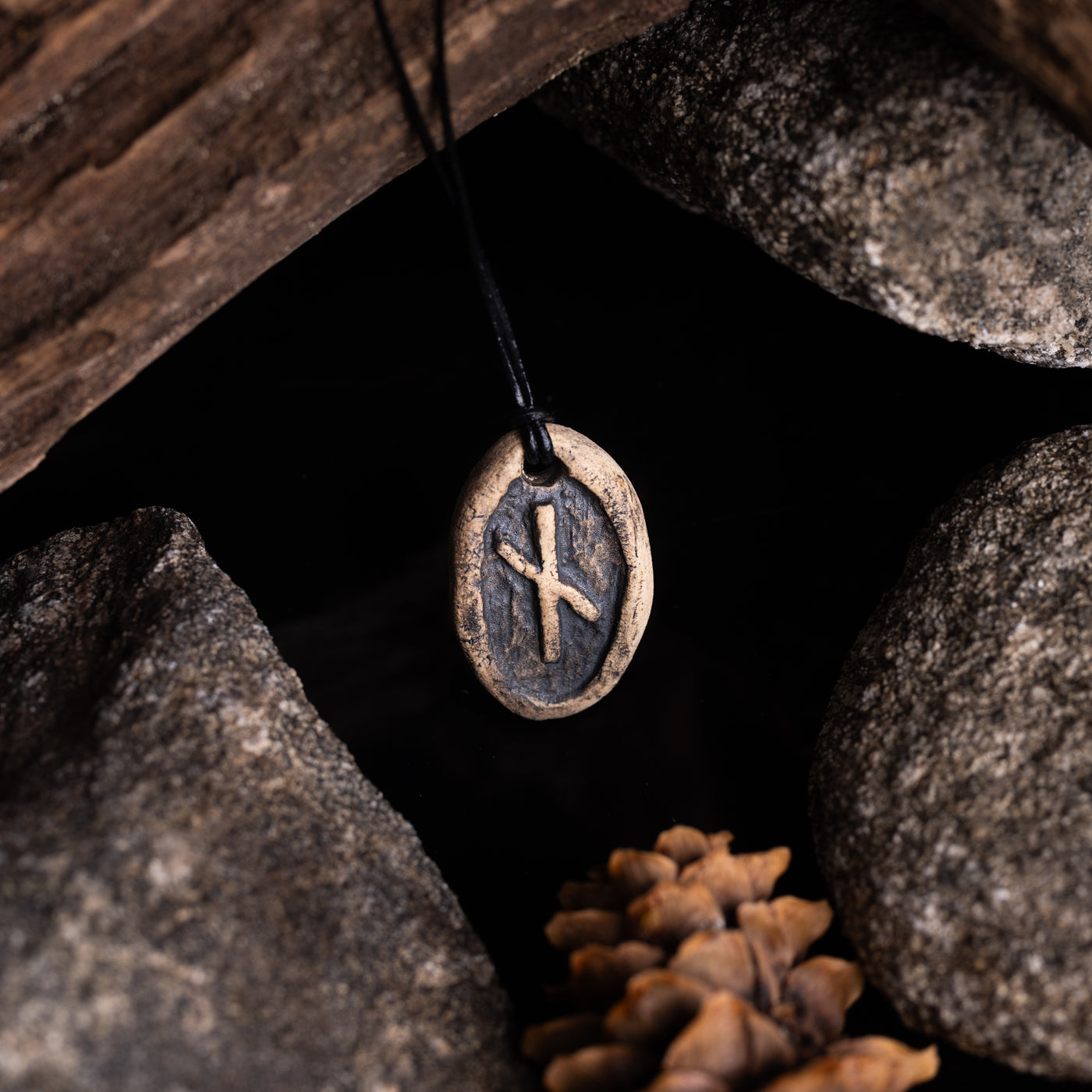 Choose Your Ceramic Rune Pendant