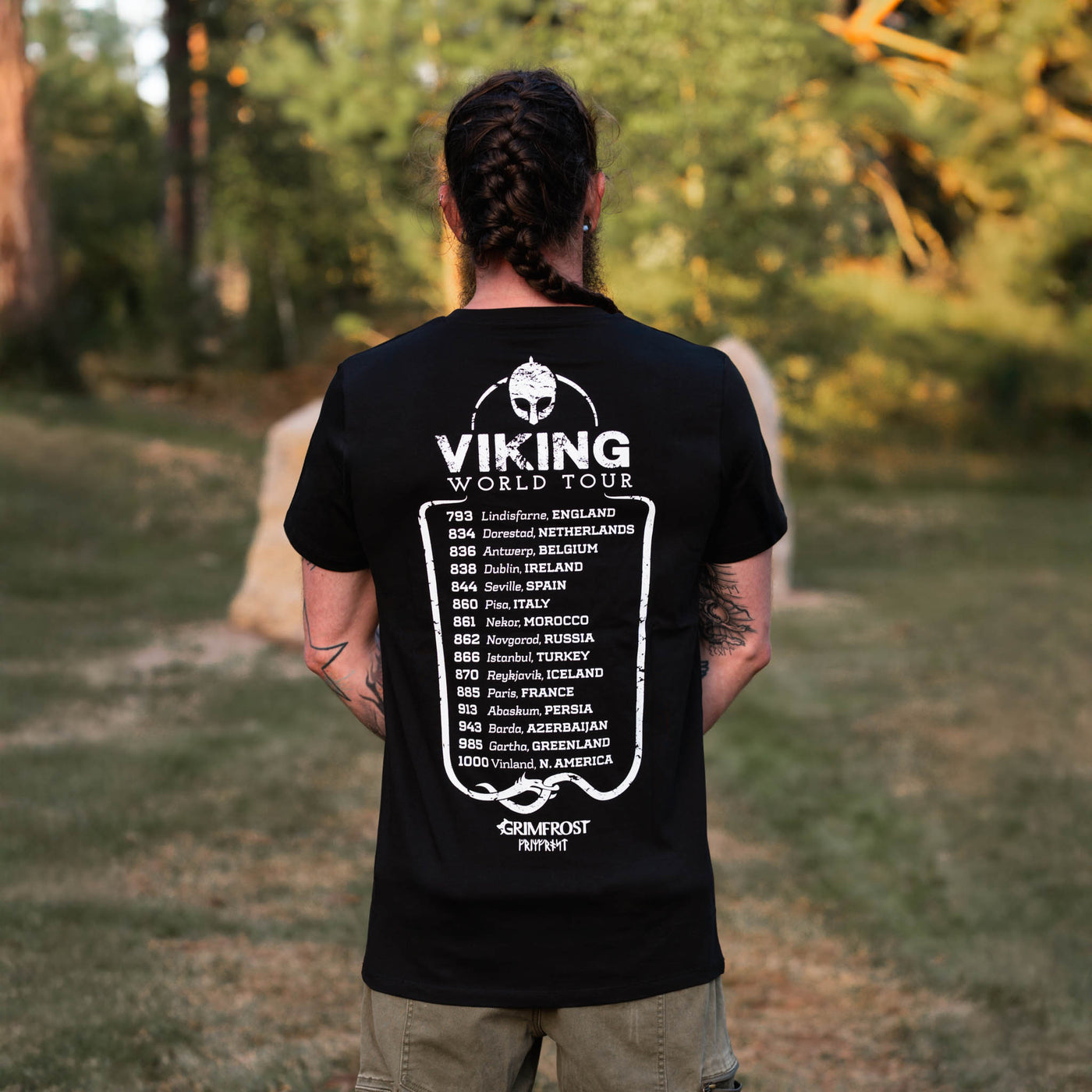 Premium Tee, World Tour, Black