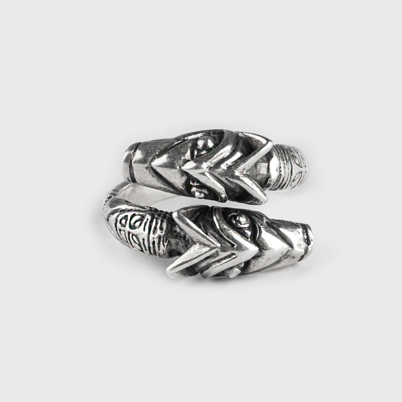 Freki & Geri Ring, Silver