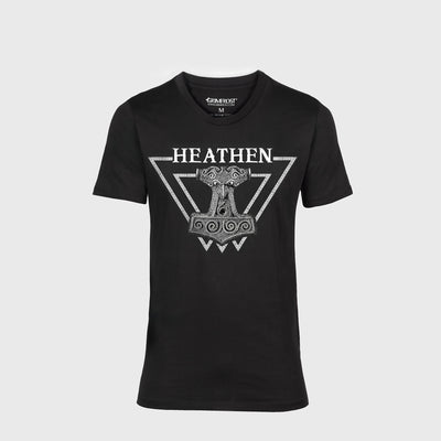 Gym Short-sleeve, Heathen, Black