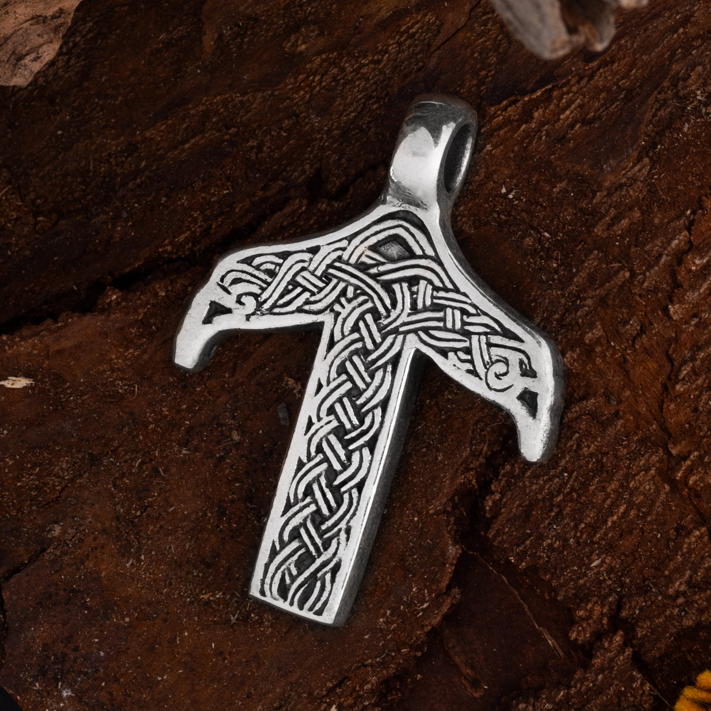 Tyr Pendant, Silver