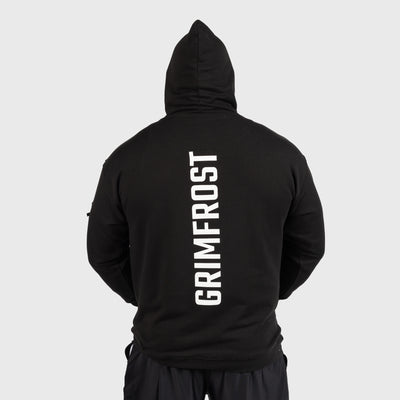 Classic Hoodie, Big Logo, Black