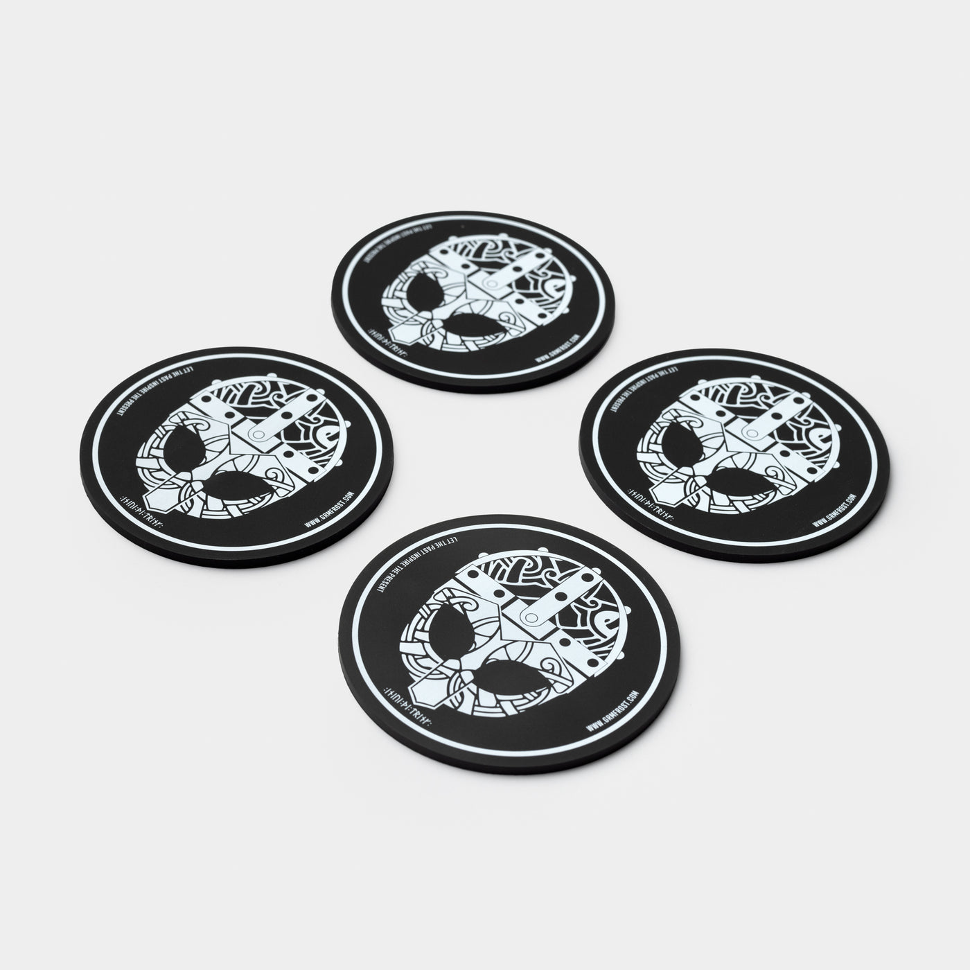 Clan Helmet Coaster Set, PVC