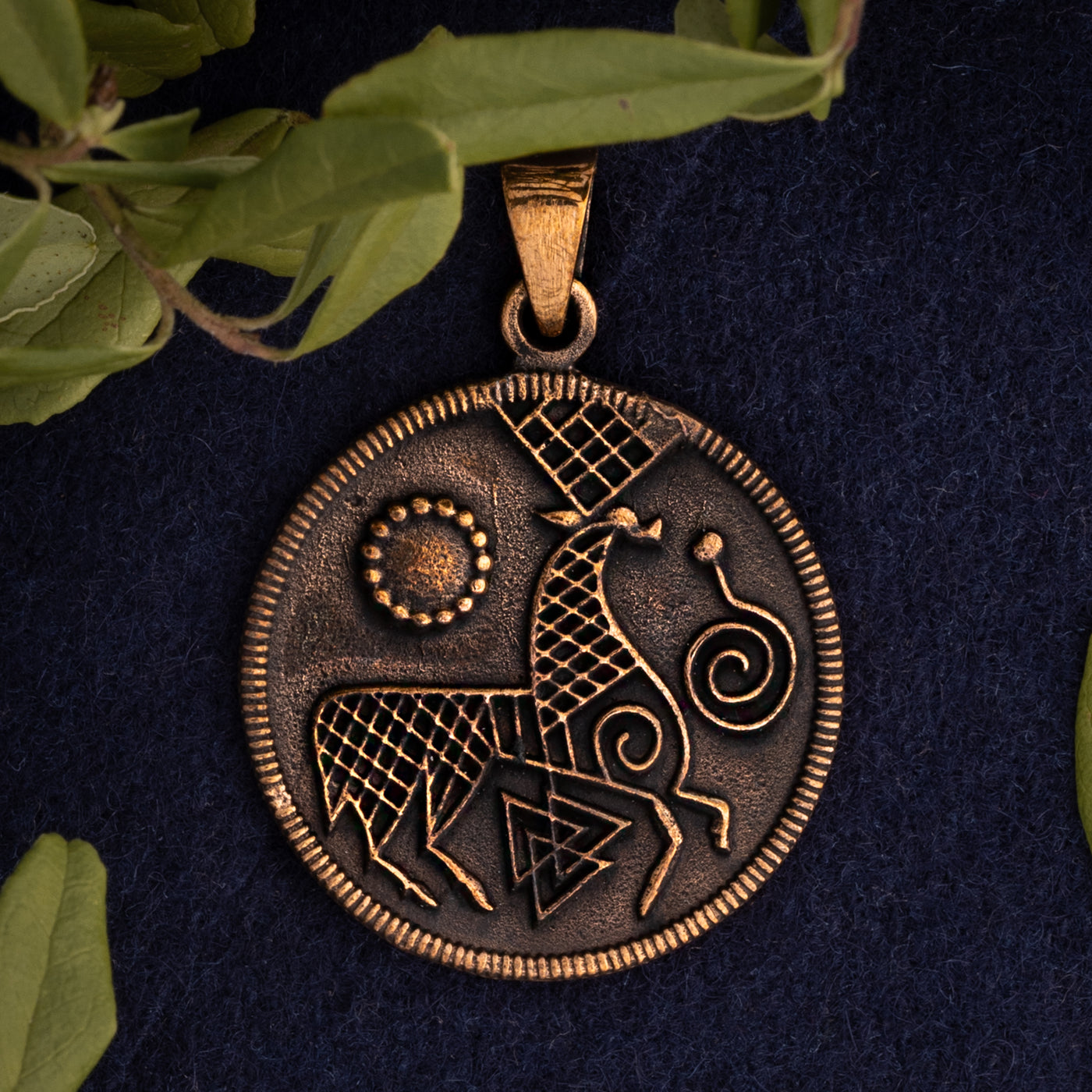 Ribe Deer Pendant, Bronze