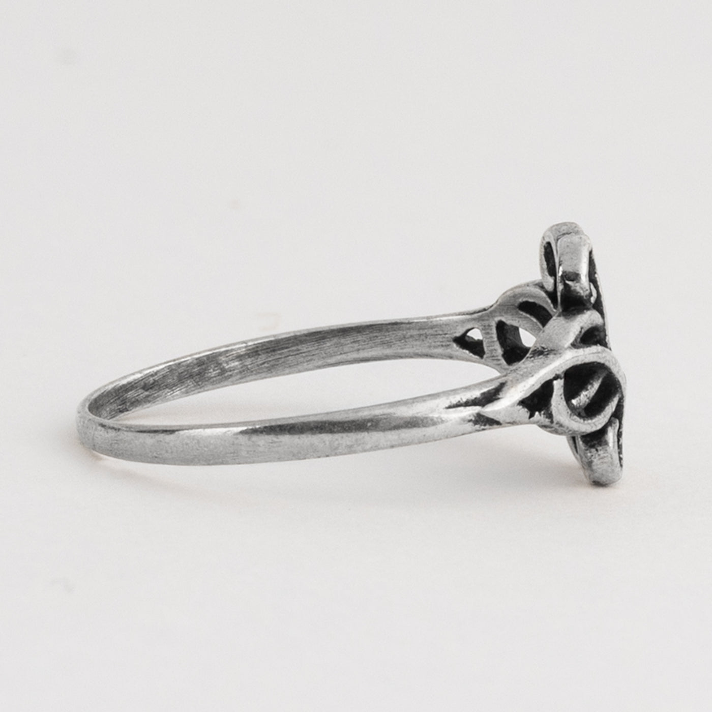 Swirl Ring, Silver