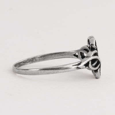 Swirl Ring, Silver