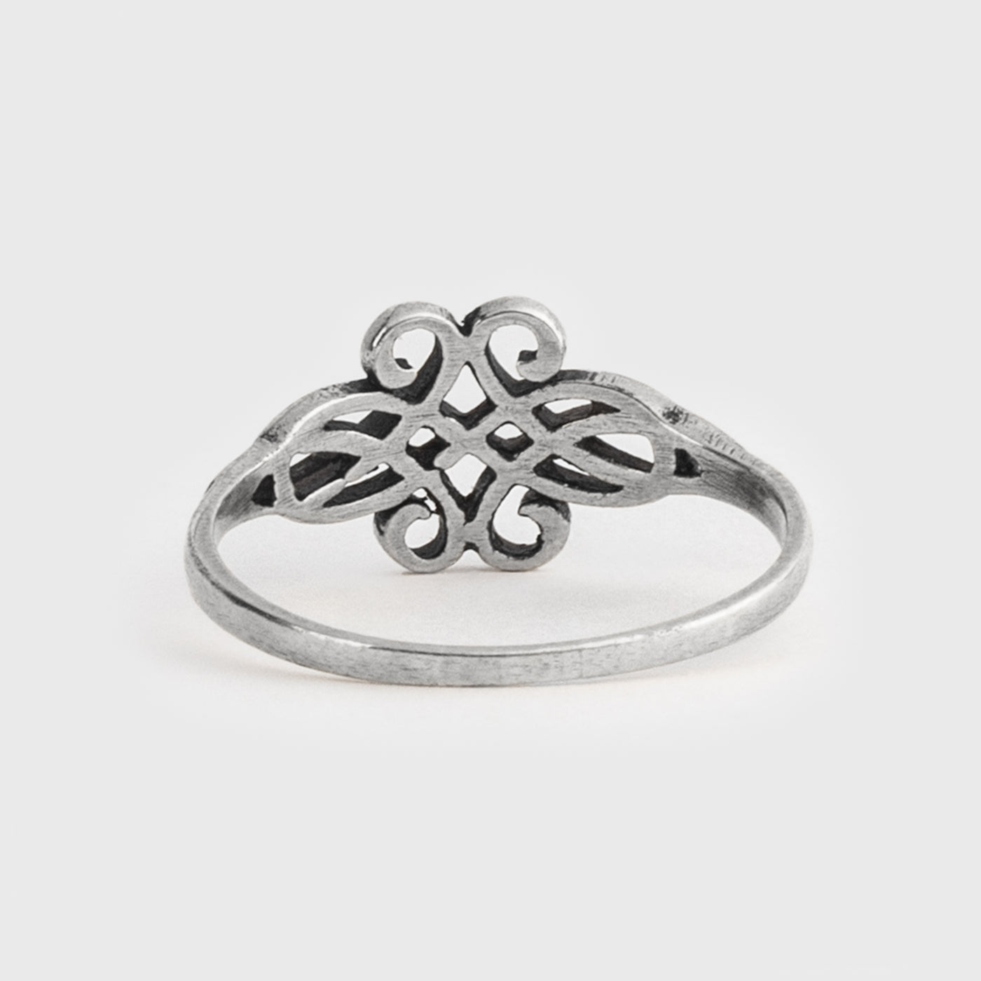 Swirl Ring, Silver