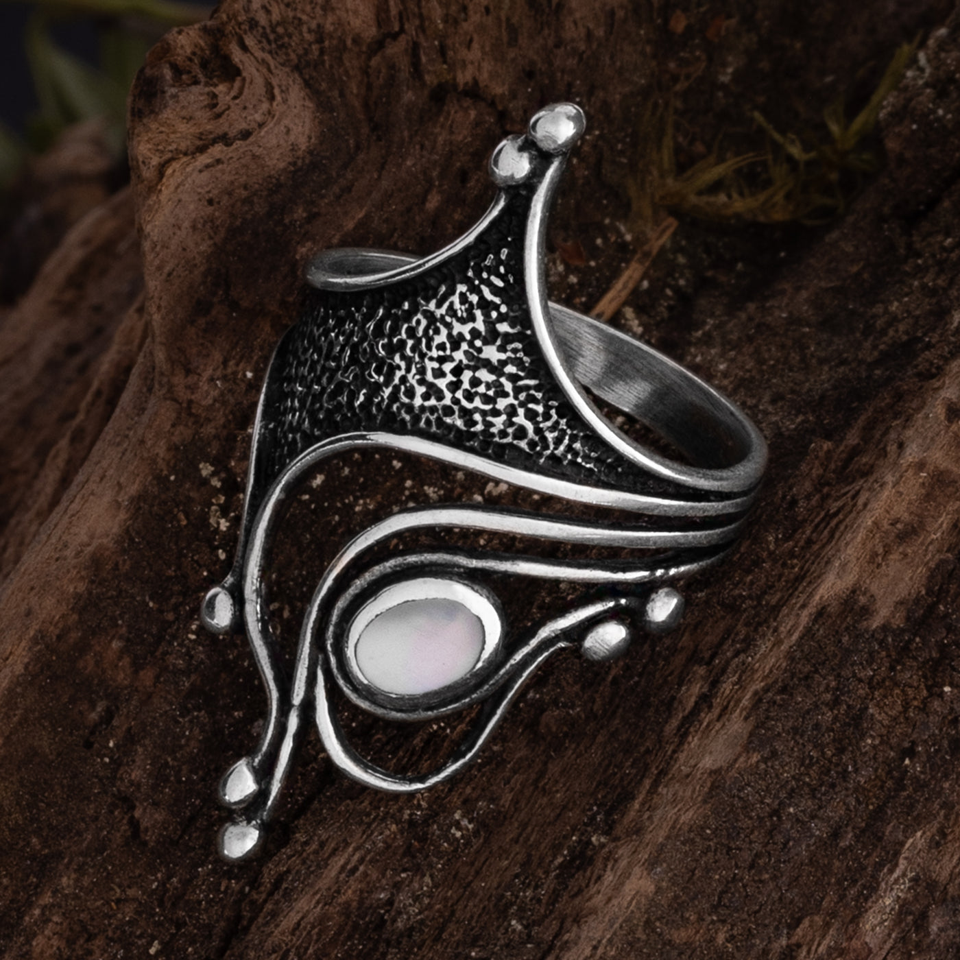 Eye Ring, Silver