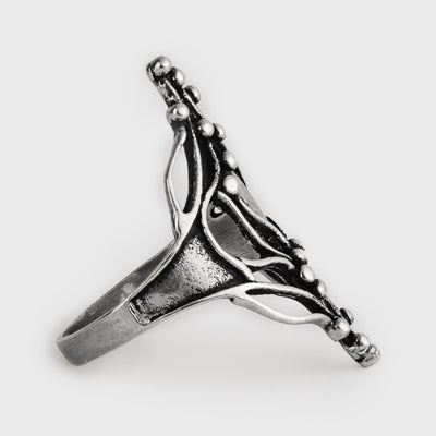 Roots Ring, Sterling Silver