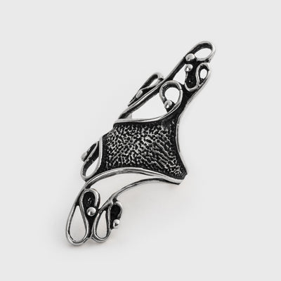 Swirls Ring, Sterling Silver