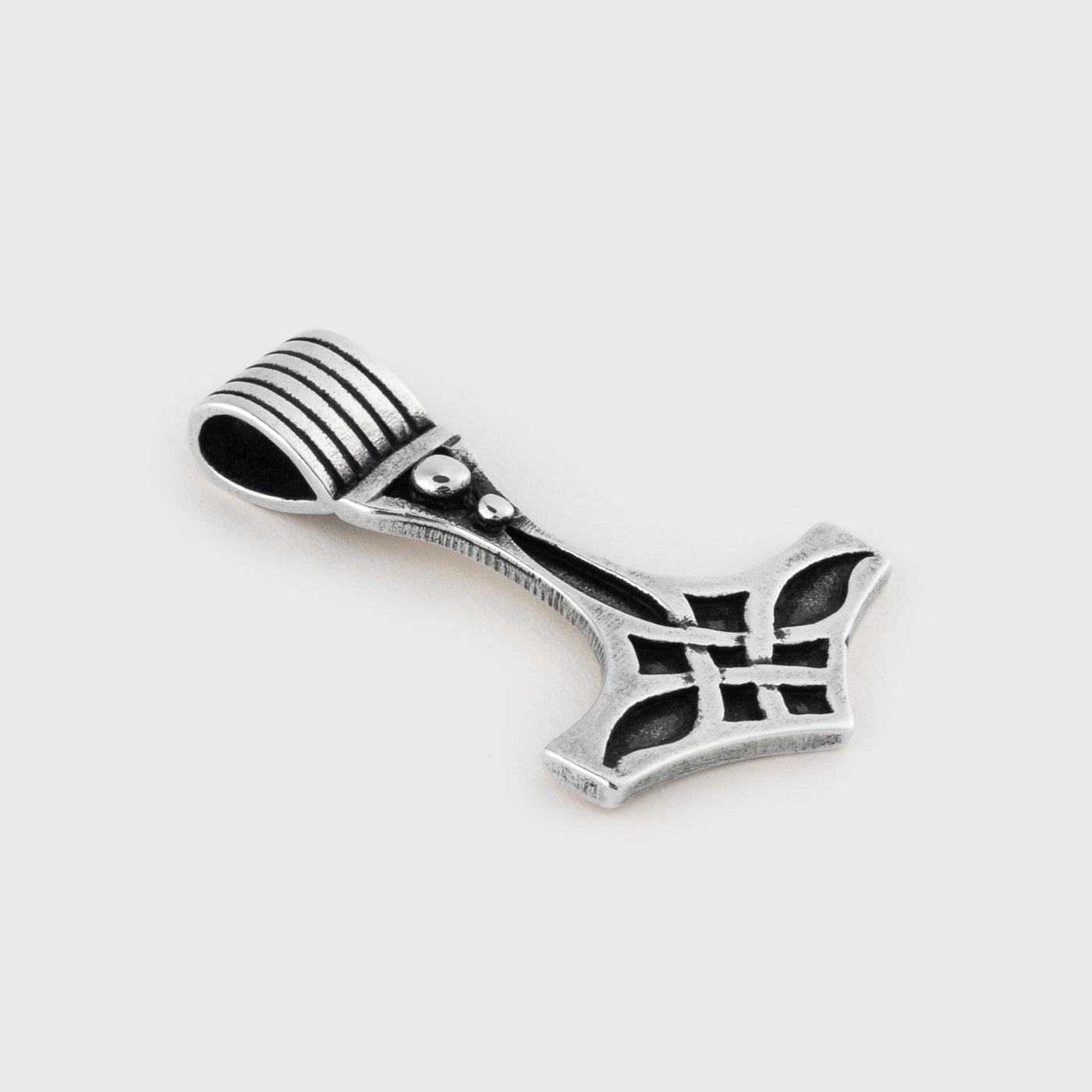Sleek Thor's Hammer, Silver