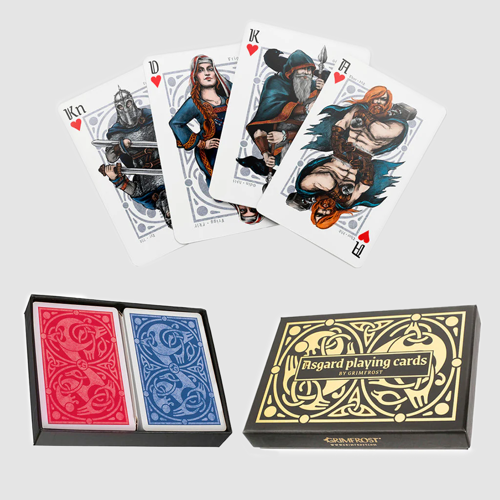 Asgard Poker Cards, Double Deck Box