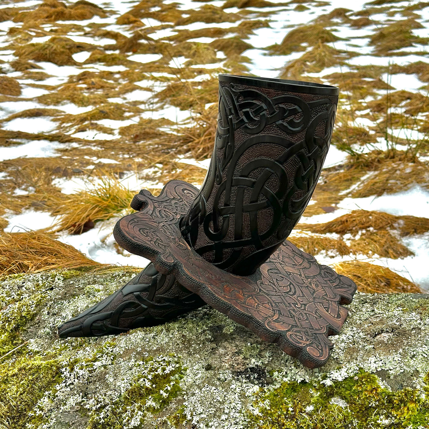 Premium Drinking Horn, Ringerike