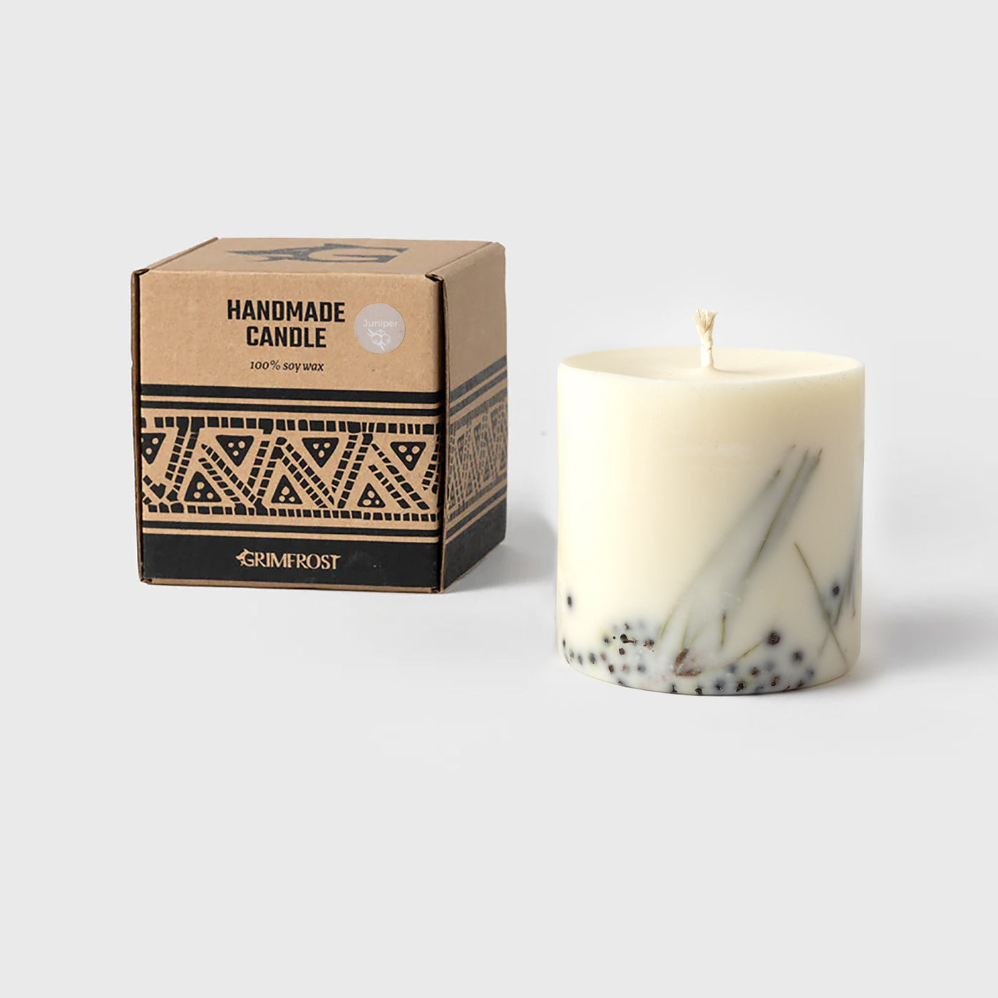 Soy Wax Candle, Juniper, Large