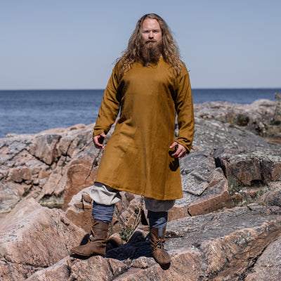 Viking Wool Kyrtill, Mustard