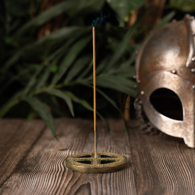 Sun Wheel Incense Holder