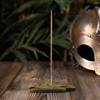 Valknut Incense Holder