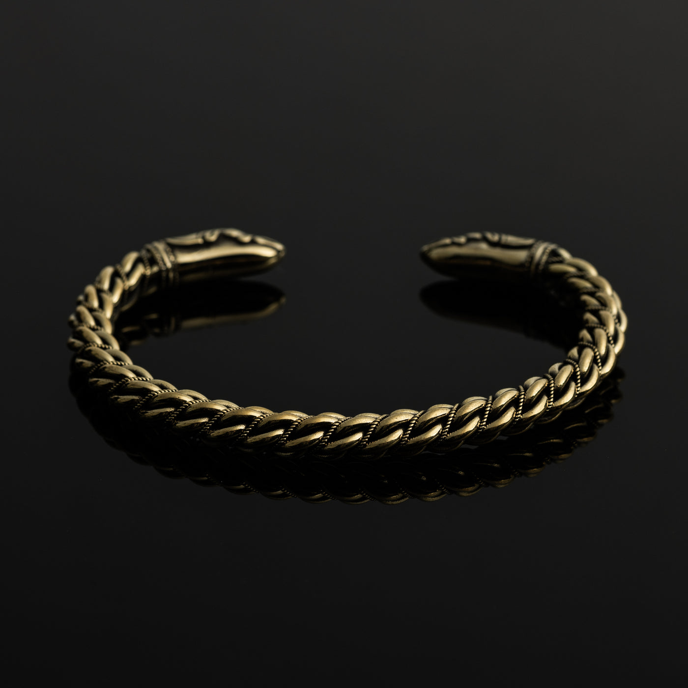 Huginn & Muninn Armring, Bronze