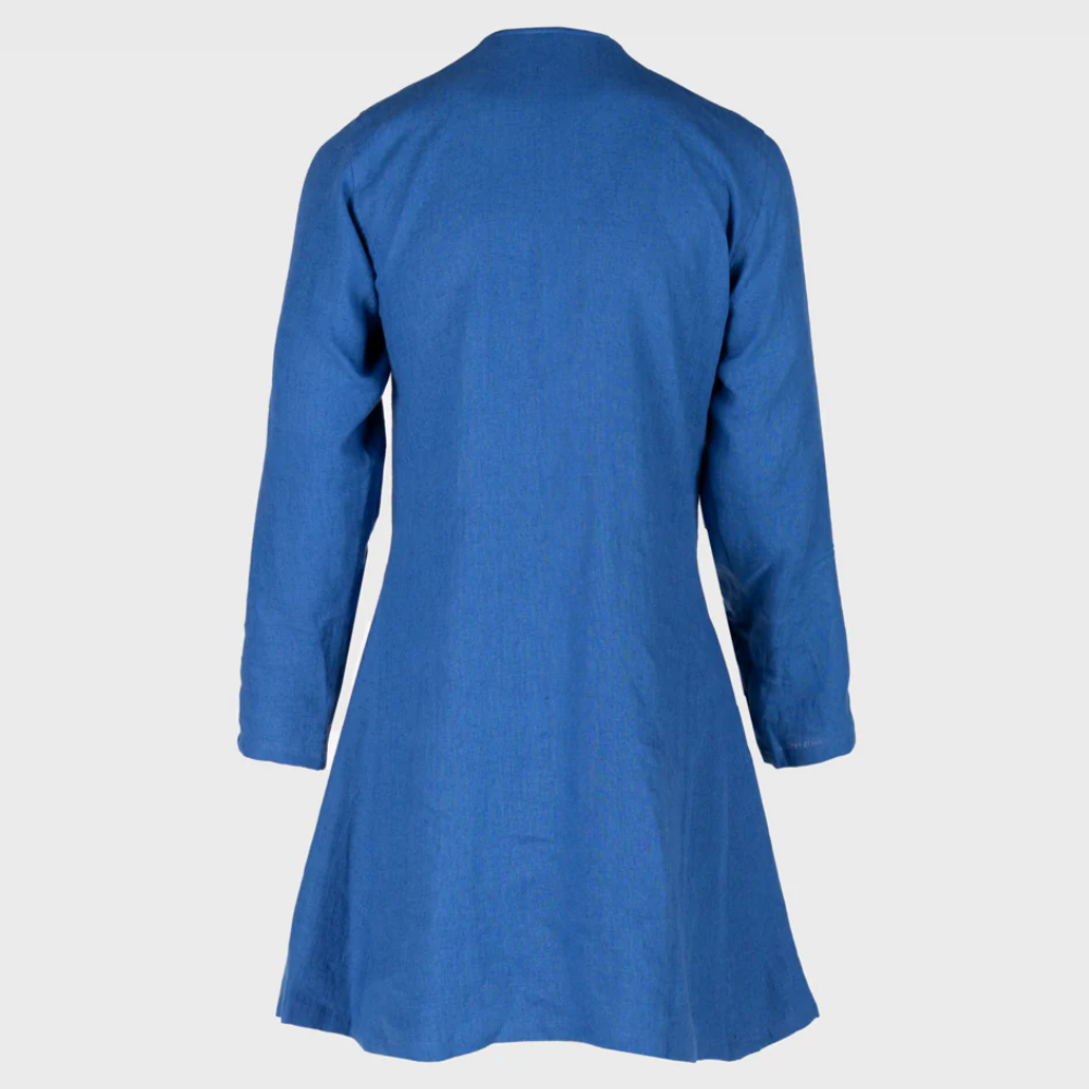 Viking Linen Tunic, Blue