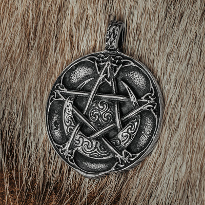 Yggdrasil Pendant, Stainless Steel