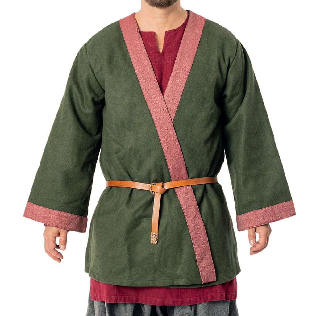 Viking Klappenrock Coat, Green