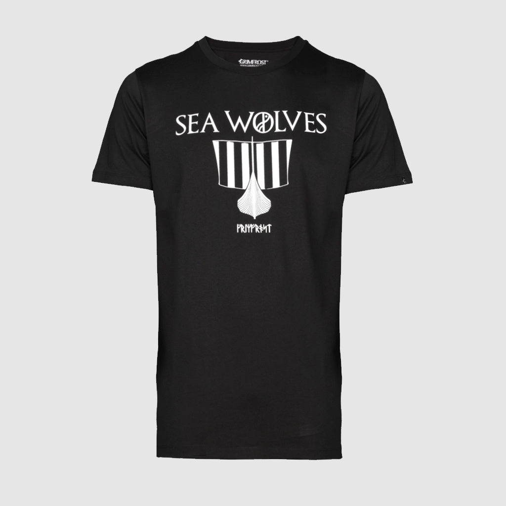 Premium Tee, Sea Wolves, Black