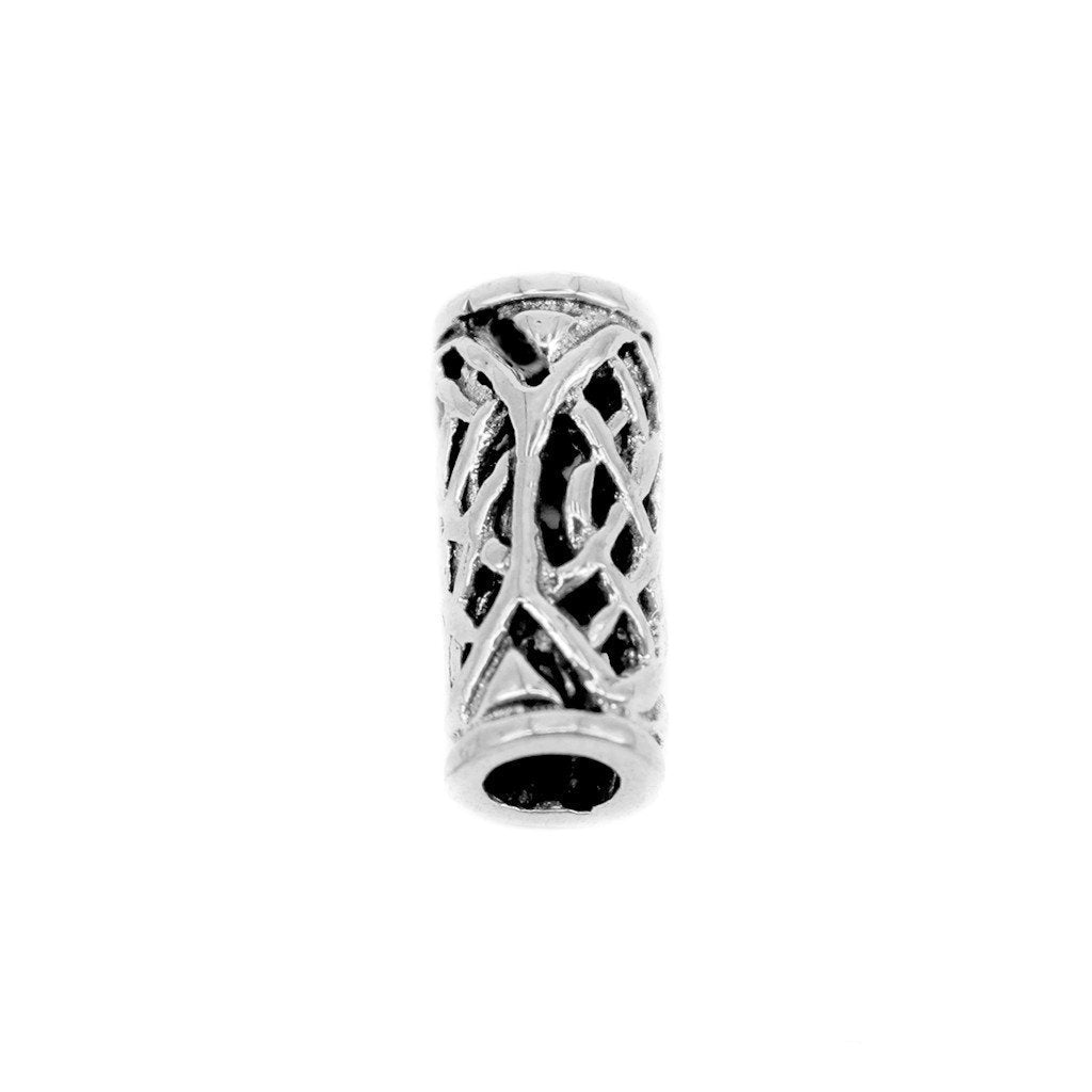 Beard Rings - Beard Bead, Silver - Grimfrost.com