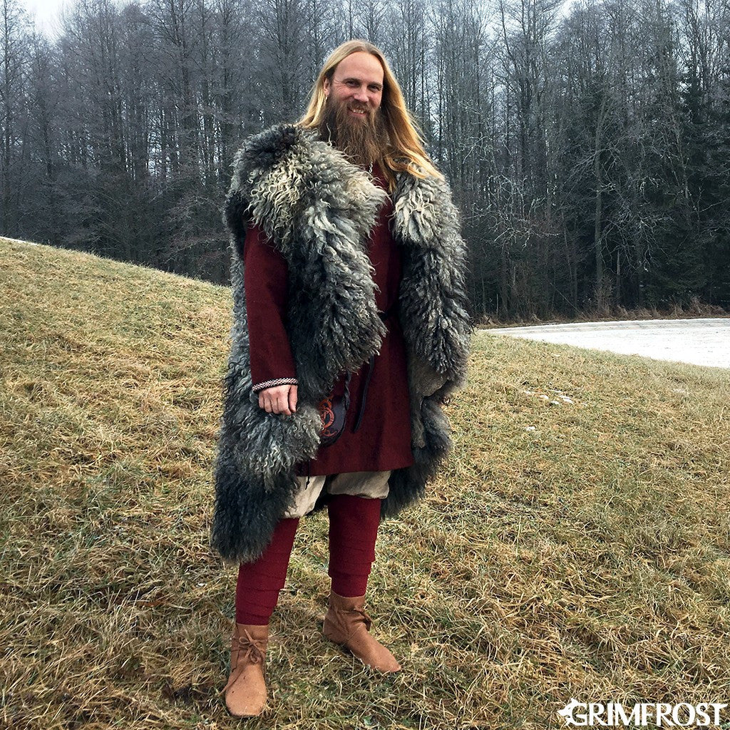 Leg Wraps - Viking Leg Wraps, Red - Grimfrost.com