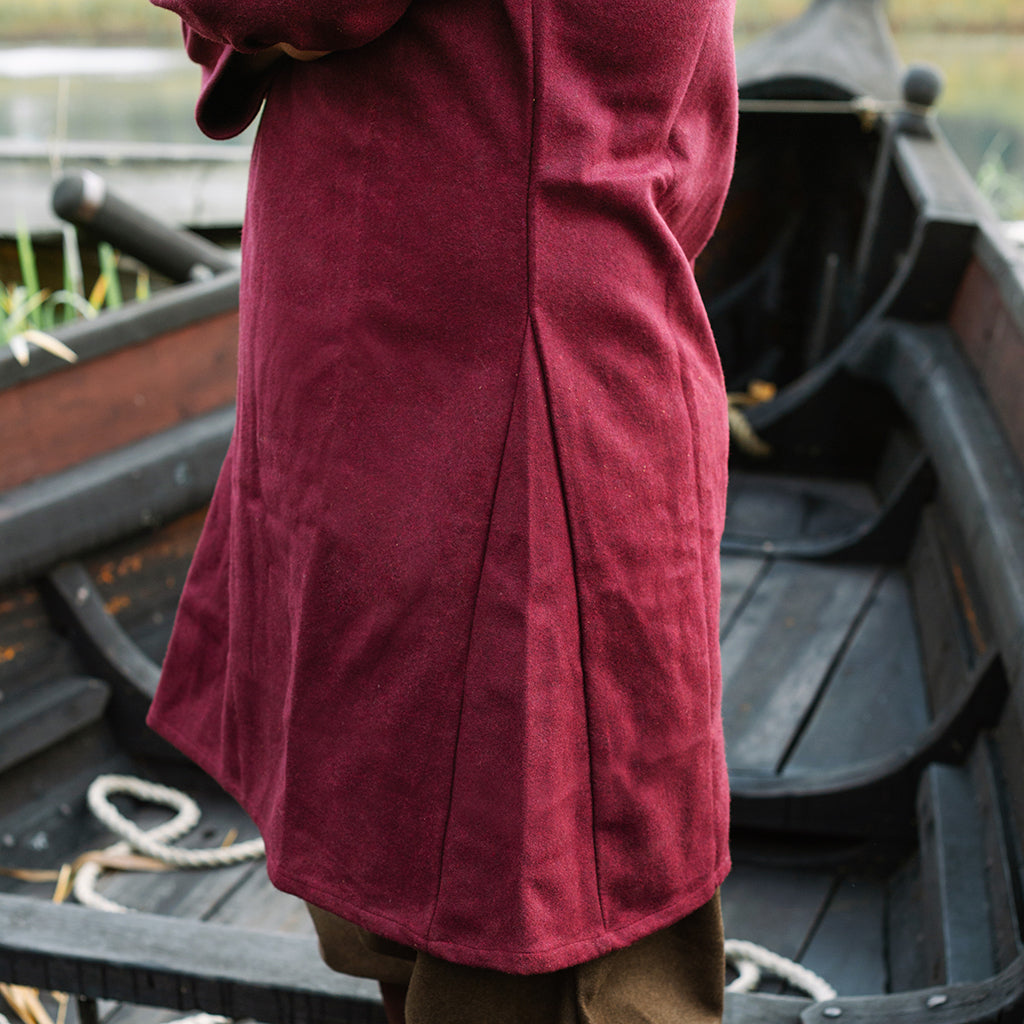 Viking Wool Tunic, Red