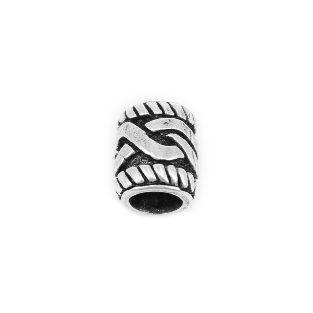 Beard Rings - Beard Bead, Silver - Grimfrost.com