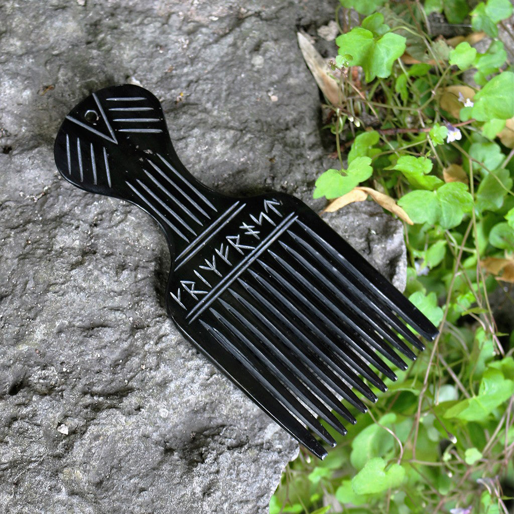 Combs - Viking Pick Comb, Horn - Grimfrost.com