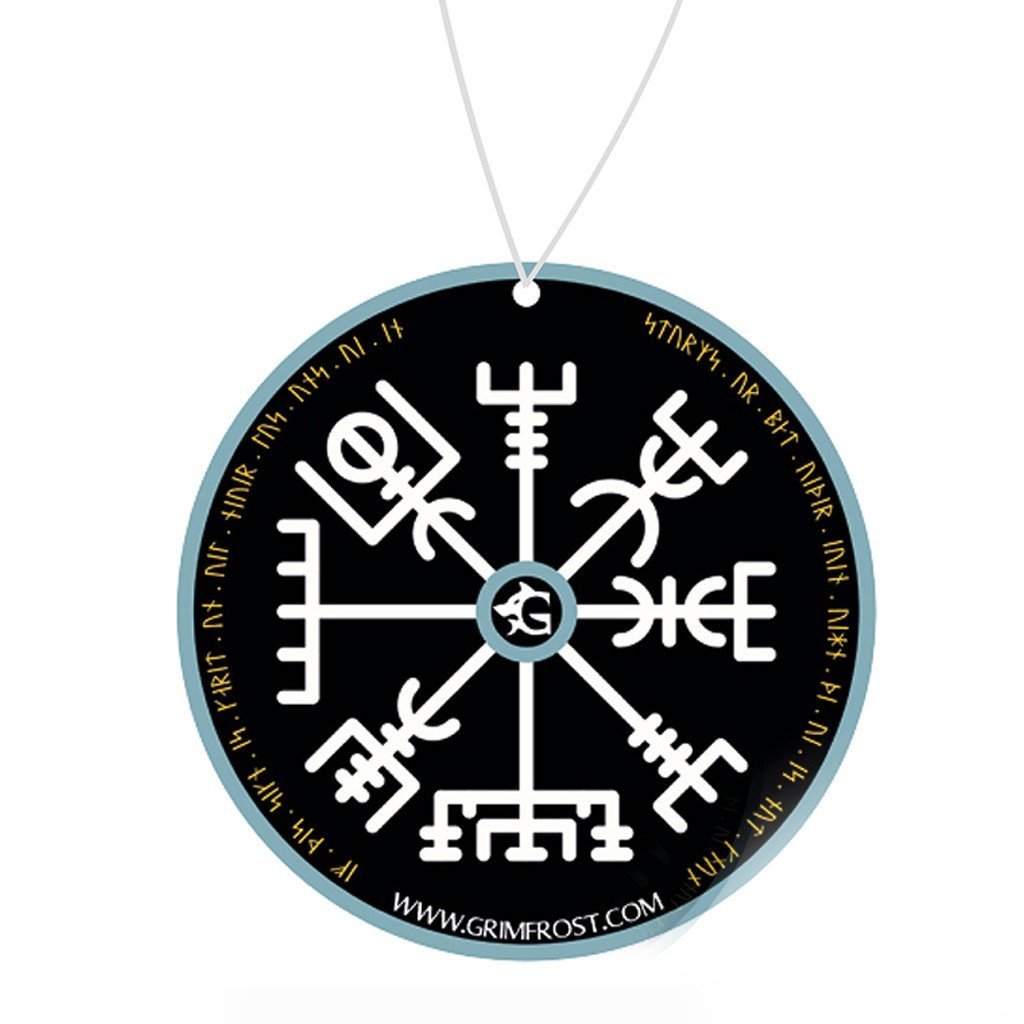 Car Accessories - Car Air Freshener, Vegvisir - Grimfrost.com