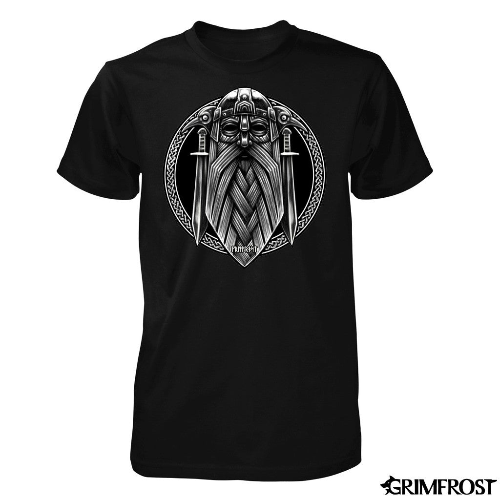 T-shirts - T-shirt, Odin, Black - Grimfrost.com