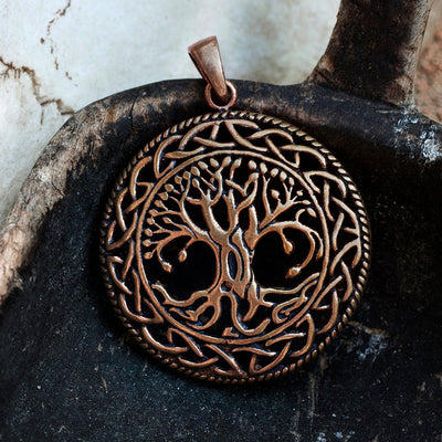 Pendants - Yggdrasil Amulet, Bronze - Grimfrost.com