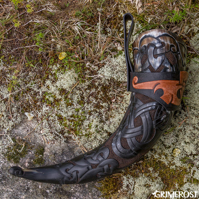 Premium Items - Premium Drinking Horn, Wyrd - Grimfrost.com