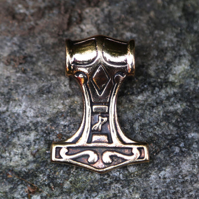 Thor's Hammers - Thor's Hammer of Awe, Bronze - Grimfrost.com