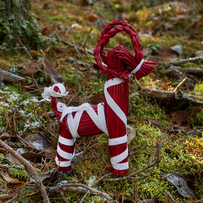 Yule Goats - Yule Goat, Medium, Red - Grimfrost.com