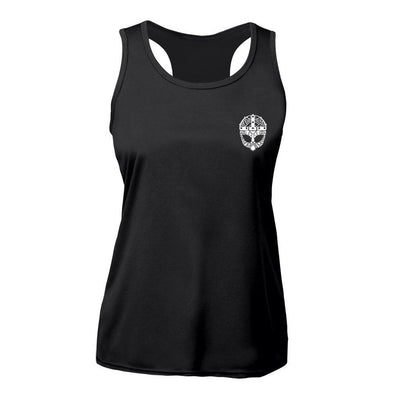 Tanks - Racerback Vest, Grimfrost, Black - Grimfrost.com