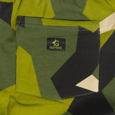 Premium Sweatshorts, Ulfhedinn, M90 Green Camo