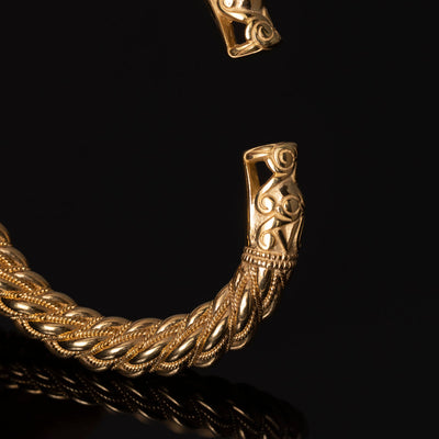 Premium Gotland Armring, Gold