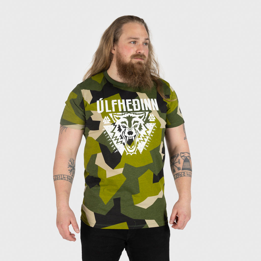 Premium Tee, Ulfhedinn, M90 Green Camo