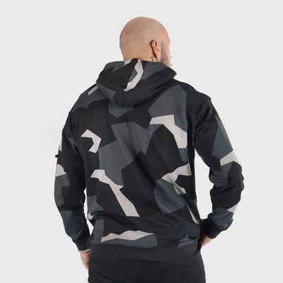 Premium Hoodie, Grimfrost, M90 Grey Camo