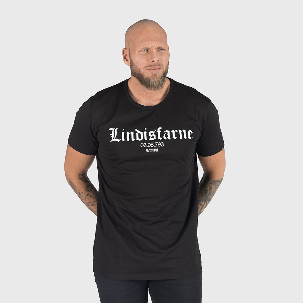 Premium Tee, Lindisfarne, Black