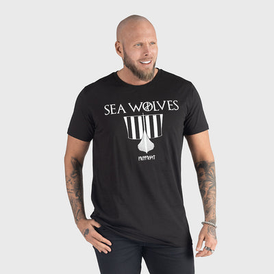 Premium Tee, Sea Wolves, Black