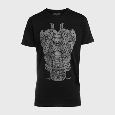 Premium Tee, Loki Mask, Black