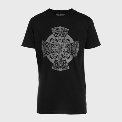 Premium Tee, Mjolnir Wheel, Black