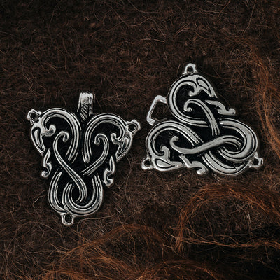 Clasps - Lindworm Clasp, Silver - Grimfrost.com