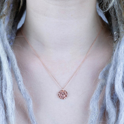 Choose Your Rune Pendant, Rose Gold