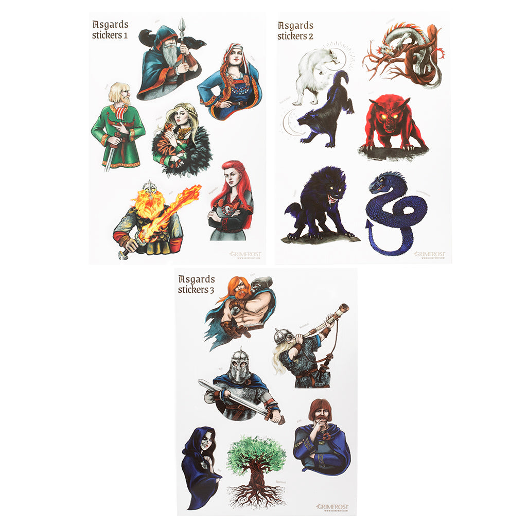 Sticker Set, Asgard