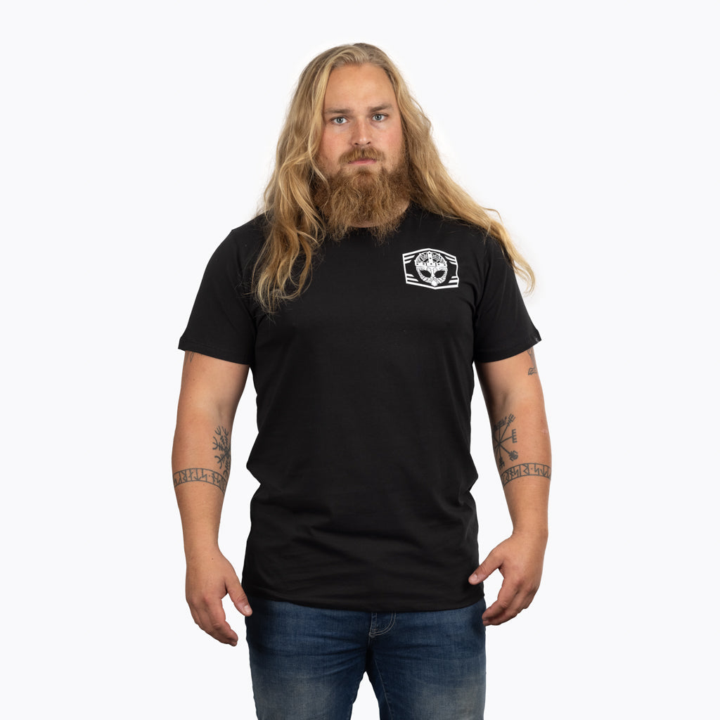 Premium Tee, Clan Helmet, Black